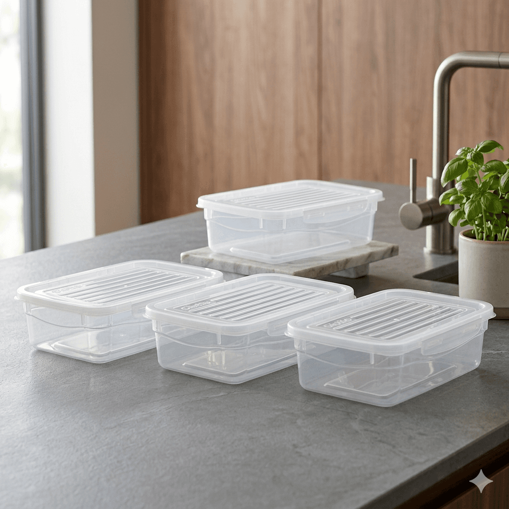 Kit de Potes Plásticos